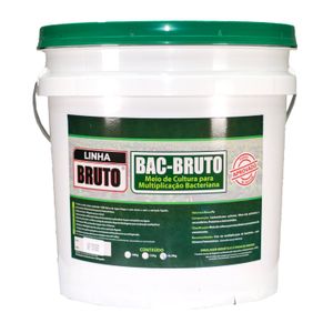 Meio De Cultura Bac-Bruto - Balde de 16,5 Kg - Linha Bruto