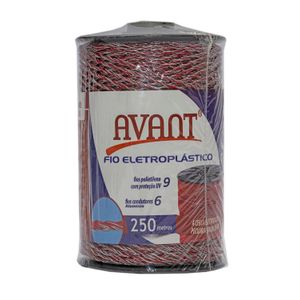 Fio Eletroplastico Avant Vermelho 250 m - Nellore